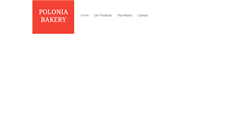 Desktop Screenshot of poloniabakery.com